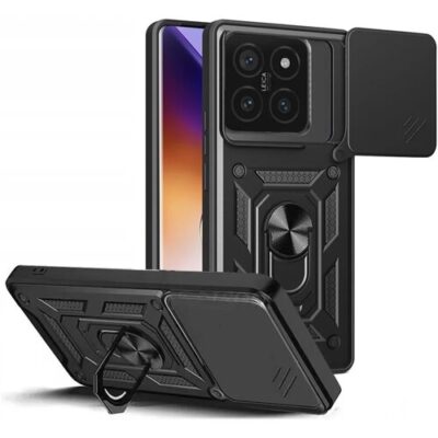 Puzdro Defender Slide Xiaomi 14T Pro - čierne