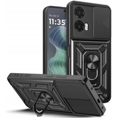Puzdro Defender Slide Motorola Moto G35 5G - čierne