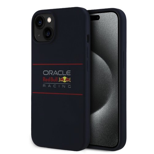 Red Bull Silicone Horizontal Logo MagSafe Zadní Kryt pro iPhone 13 Navy