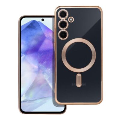 Puzdro Magsafe Shine Samsung Galaxy A55 5G - zlat&eacute;