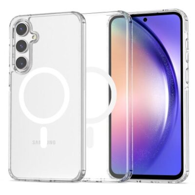 Puzdro Tech-Protect Magsafe Flexair Samsung Galaxy A55 5G - transparentn&eacute;