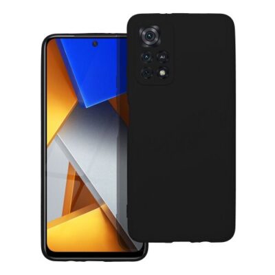 Puzdro Liquid Lite Xiaomi Redmi Note 11S 5G/11T 5G/Poco M4 Pro 5G, silikónové - čierne