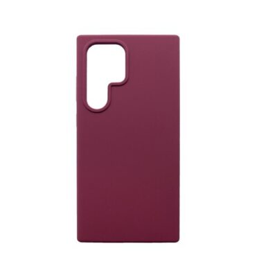 Sturdo silikónové puzdro Samsung Galaxy S24 Ultra, bordové (Premium)