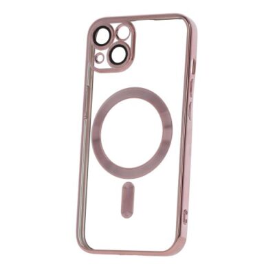 Puzdro Magsafe Shine iPhone 16 Pro - ružovo-zlat&eacute;