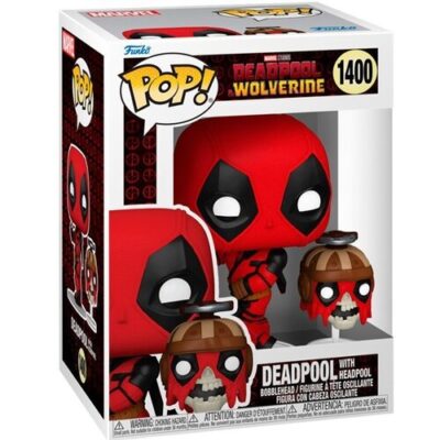 Funko POP! 1400 Deadpool & Wolverine Deadpool with Headpool