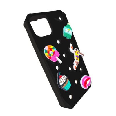 Puzdro Gadget iPhone 13/14/15 + 5 doplnkov - čierne