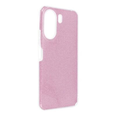 Puzdro Shining 3in1 TPU Xiaomi Redmi 13C/Poco C65 - ružové