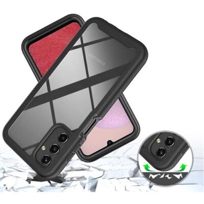 Puzdro Tech-Protect 360 Samsung Galaxy A14 4G/5G - čierne