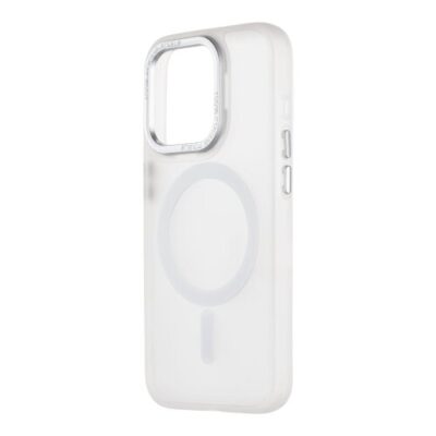 Puzdro Obal:Me Magsafe Keeper Apple iPhone 15 Pro, transparentn&eacute; - biele