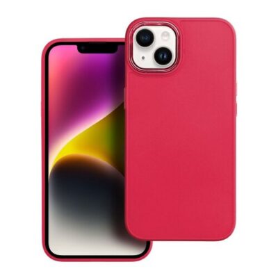 Puzdro Frame TPU Xiaomi Redmi 13C/Poco C65 - červené