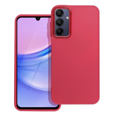 Puzdro Frame TPU Samsung Galaxy A15 4G/5G - červen&eacute;