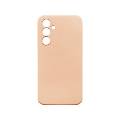 Puzdro Fiber Xiaomi Redmi A3, silikónové - broskyňové