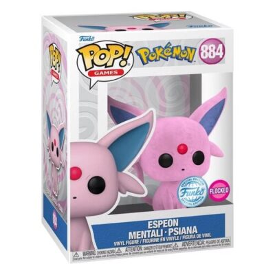 Funko POP! 884 Pok&eacute;mon Espeon Flocked