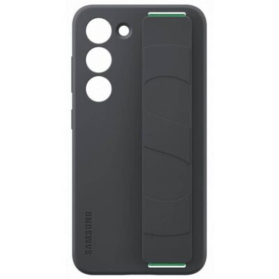 EF-GS911TBE Samsung Silikonov&yacute; Kryt vč Popruhu pro Galaxy S23 Black (Po&scaron;k.Balen&iacute;)