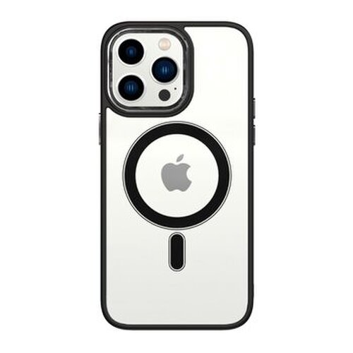 Puzdro Tel Protect Magsafe Clear iPhone 14 Pro Max - čierne