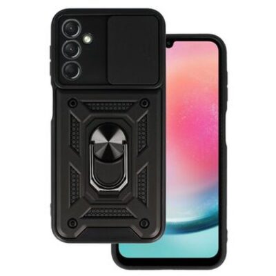Puzdro Defender Slide Samsung Galaxy A24 4G - čierne