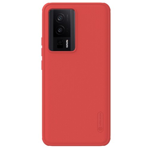 Nillkin Super Frosted PRO Zadní Kryt pro Poco F5 Pro 5G Red