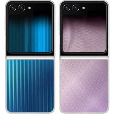 Samsung Dizajnov&yacute; kryt FlipSuit pre Galaxy Z Flip5, Priehľadn&aacute;