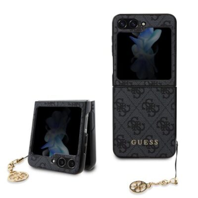 Puzdro Guess 4G Charms Samsung Galaxy Z Flip 5 - &scaron;ed&eacute;
