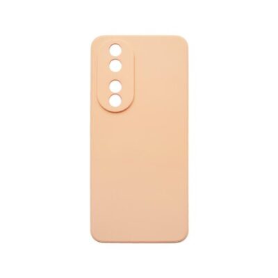 Puzdro Fiber Honor 90 5G, silikónové - broskyňové