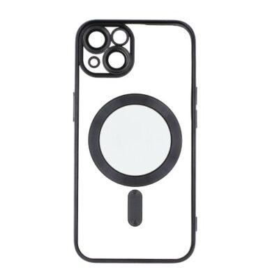 Puzdro Magsafe Shine iPhone 15 Plus - čierne