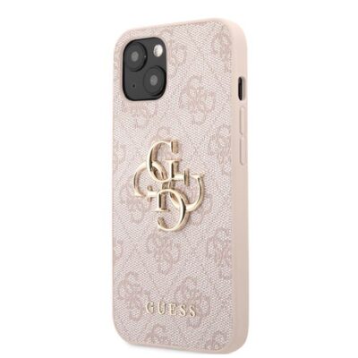 Puzdro Guess GUHCP13M4GMGPI PU 4G Metal Logo iPhone 13 - ružov&eacute;