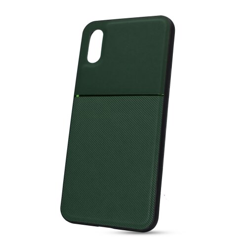 Puzdro Elegance TPU Xiaomi - Redmi 9A/9AT - tmavo zelené