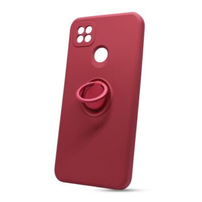 Puzdro Finger TPU Xiaomi - Redmi 9C - Lososov&eacute;