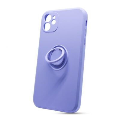Puzdro Finger TPU iPhone 12  - Fialov&eacute;