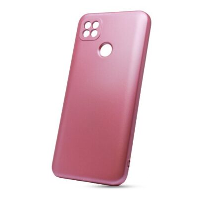 Puzdro Metallic TPU Xiaomi Redmi 9C - Ružov&eacute;