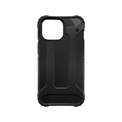 Puzdro Military iPhone 13 Pro Max, plastov&eacute; - čierne