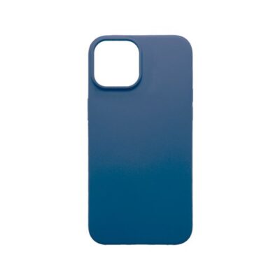 Puzdro mobilNET iPhone 14, silikónové - tmavo modré