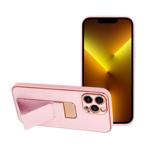 Puzdro Forcell Kickstand TPU iPhone 14 Pro - ružové