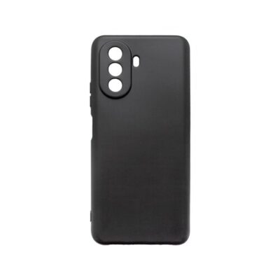 Puzdro mobilNET Huawei Nova Y70, silik&oacute;nov&eacute; - čierne