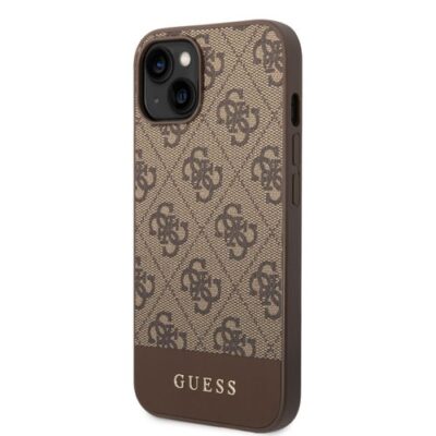 Puzdro Guess 4G Stripe iPhone 14 - hned&eacute;