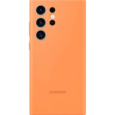 EF-PS918TOE Samsung Silikonov&yacute; Kryt pro Galaxy S23 Ultra Orange