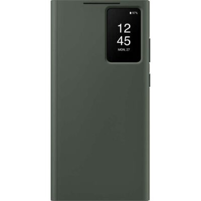 Puzdro EF-ZS918CGE Samsung Clear View Galaxy S23 Ultra - Khaki