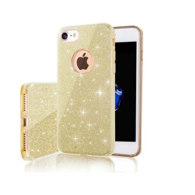 Puzdro Glitter 3in1 Motorola Moto E20 4G - zlaté