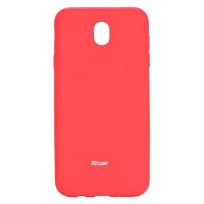 Puzdro Roar Jelly Colorful TPU Samsung Galaxy J3 J330 2017 - ružov&eacute;