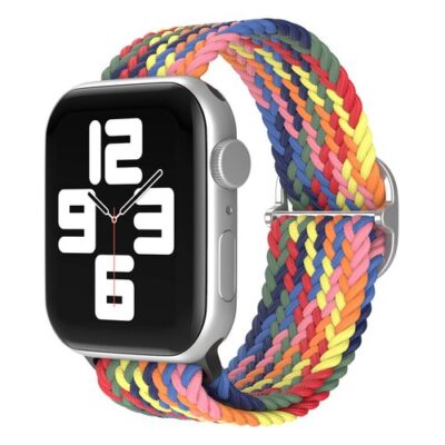 mobilNET nylonov&yacute; remienok na Apple Watch, 42-49mm (L), d&uacute;hov&yacute;