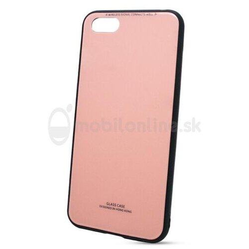 Puzdro Glass Hard TPU Samsung Galaxy S8 G950 - ružové
