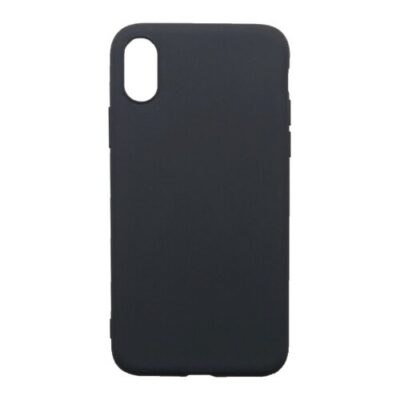 Puzdro Matt TPU iPhone XS Max - čierne