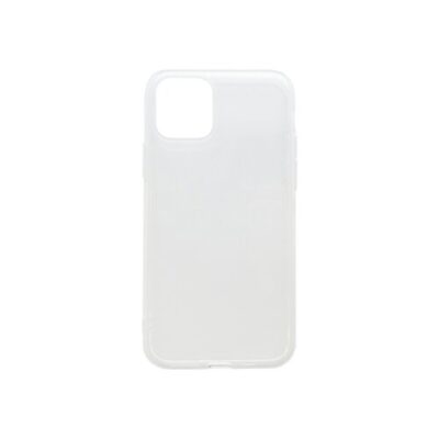 Silikónové puzdro iPhone 11 Pro priehľadné, nelepivé