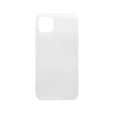 Puzdro mobilNET iPhone 11 Pro Max, silik&oacute;nov&eacute; - transparentn&eacute;