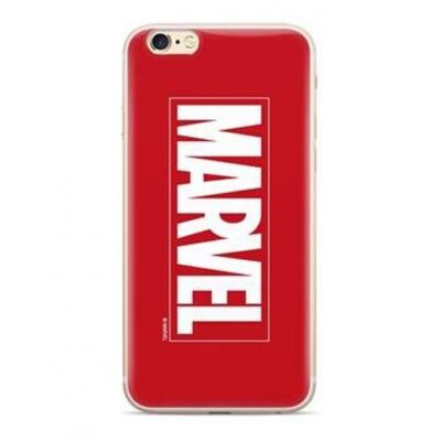Puzdro Original MARVEL 001 TPU iPhone 11 - červen&eacute; (licencia)
