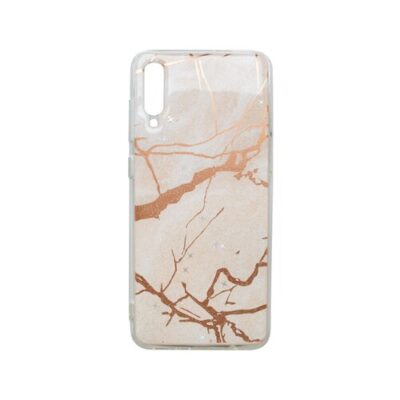 Puzdro Marble TPU Samsung Galaxy A70 A705 - ružov&eacute;