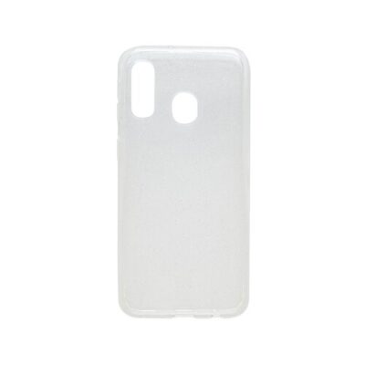 Puzdro Crystal Samsung Galaxy A40, silik&oacute;nov&eacute; - transparentn&eacute;