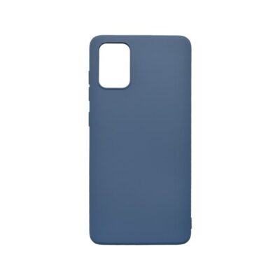 Puzdro Soft TPU Samsung Galaxy A71 A715 - tmavo-modr&eacute;