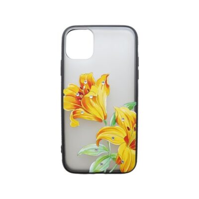 Plastov&eacute; puzdro iPhone 11 kvetinov&yacute; vzor 6