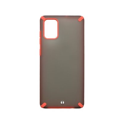 Plastov&eacute; puzdro Season Frame Samsung Galaxy A51 červen&eacute;